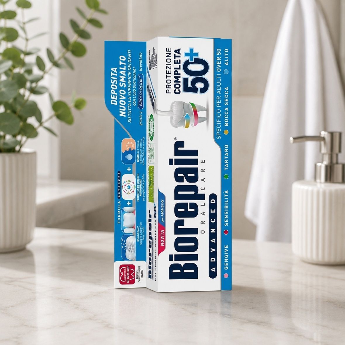 Biorepair Oral Care Advanced (Зубна паста "Комплексний догляд"), 75 мл 8017331099360 фото