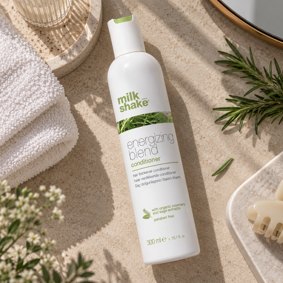 Milk Shake Energizing Blend Hair Conditioner (Зміцнюючий кондиціонер для волосся), 300 мл 8032274059882 фото