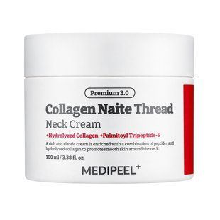 Medi-Peel Premium 3.0 Collagen Naite Thread Neck Cream (Крем для шиї з колагеном та пептидами), 100 мл 8809941825688 фото