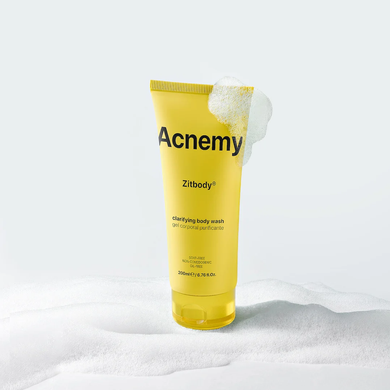 Acnemy Zitbody Clarifying Body Wash (Очищуючий засіб для тіла проти акне), 200 мл 8436585434244 фото