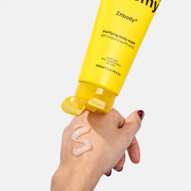 Acnemy Zitbody Clarifying Body Wash (Очищуючий засіб для тіла проти акне), 200 мл 8436585434244 фото