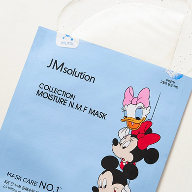 JMsolution Disney Collection Moisture NMF Mask (Зволожуюча маска з аквасилом та пептидами), 30 мл 8809852545026 фото