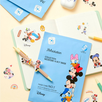 JMsolution Disney Collection Moisture NMF Mask (Зволожуюча маска з аквасилом та пептидами), 30 мл 8809852545026 фото