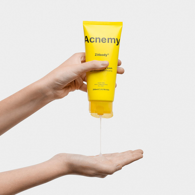 Acnemy Zitbody Clarifying Body Wash (Очищуючий засіб для тіла проти акне), 200 мл 8436585434244 фото