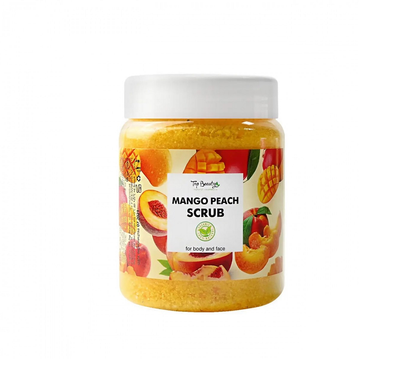 Top Beauty Mango Peach Coconut Scrub (Скраб для тіла та обличчя з ароматом Магно-Персик), 250 мл 2997110043752 фото