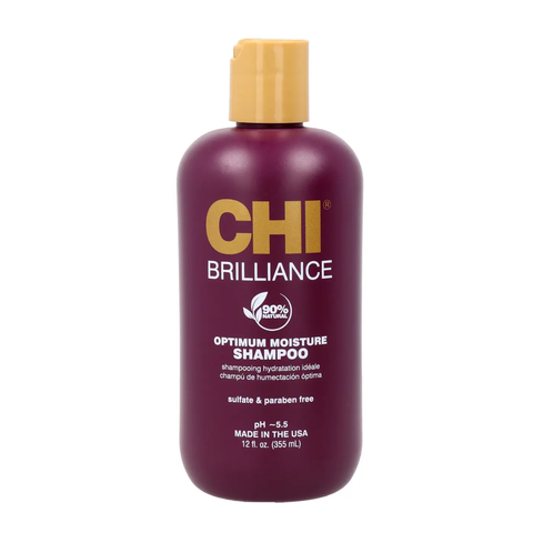 CHI Brilliance Optimum Moisture Shampoo (Шампунь для пошкодженого волосся), 355 мл 633911778722 фото