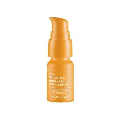 Allies of Skin 20% Vitamin C Brighten + Firm Serum (Сироватка для обличчя з вітаміном С), 8 мл 8885014071510 фото