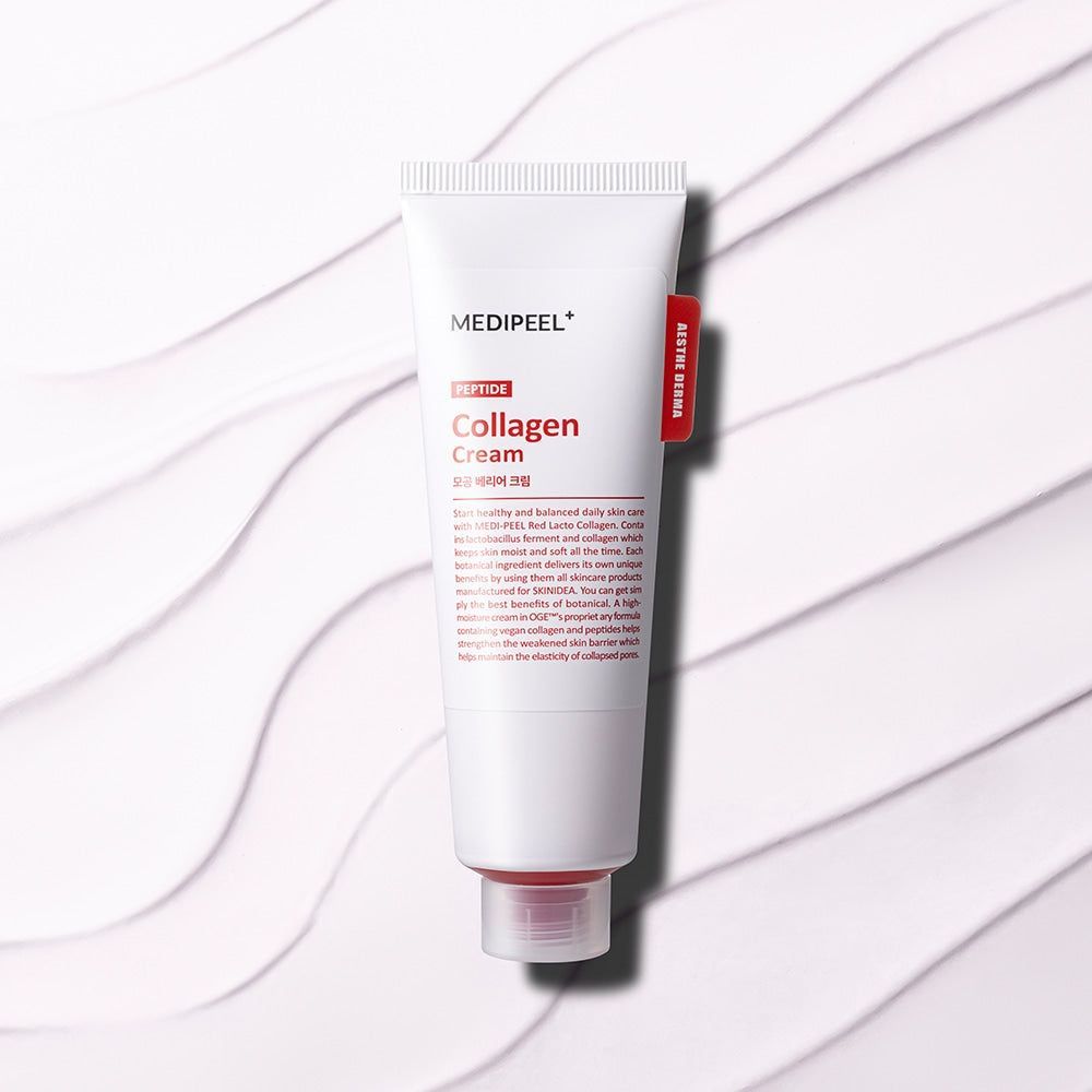 Medi-Peel Red Lacto Peptide Collagen Barrier Cream (Захисний крем для обличчя), 80 мл 8809941822342 фото