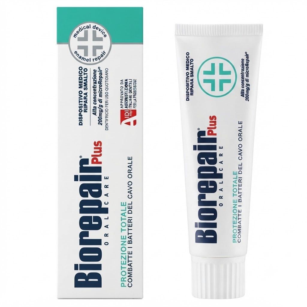 Biorepair Oral Care Total Protection (Зубна паста професійний захист), 75 мл 8017331092231 фото