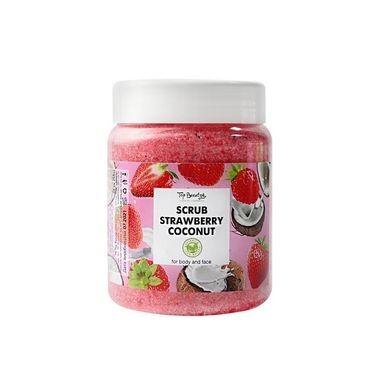 Top Beauty Strawberry Coconut Scrub (Скраб для тіла та обличчя з ароматом Полуниці), 250 мл 2997110043783 фото