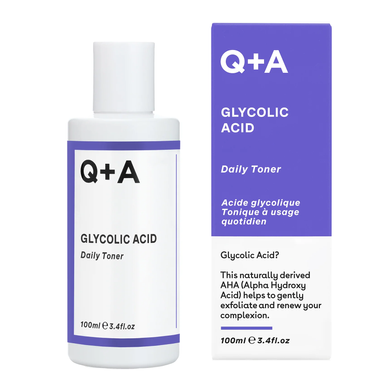 Q+A Glycolic Acid Daily Toner (Тонер для обличчя з гліколевою кислотою), 100 мл 5060486263981 фото