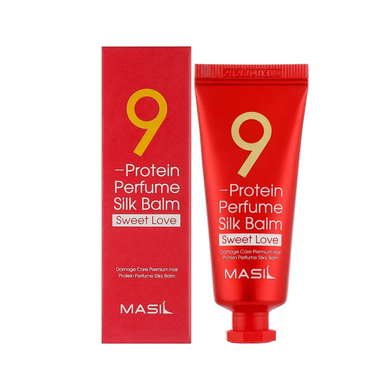 Masil 9 Protein Perfume Silk Balm Sweet Love (Незмивний бальзам з протеїнами для пошкодженого волосся), 20 мл 8809744062327 фото