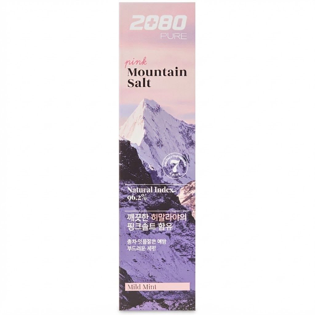 2080 Pink Mountain Salt Toothpaste (Зубна паста із гімалайською сіллю), 120 мл 8801046311486 фото