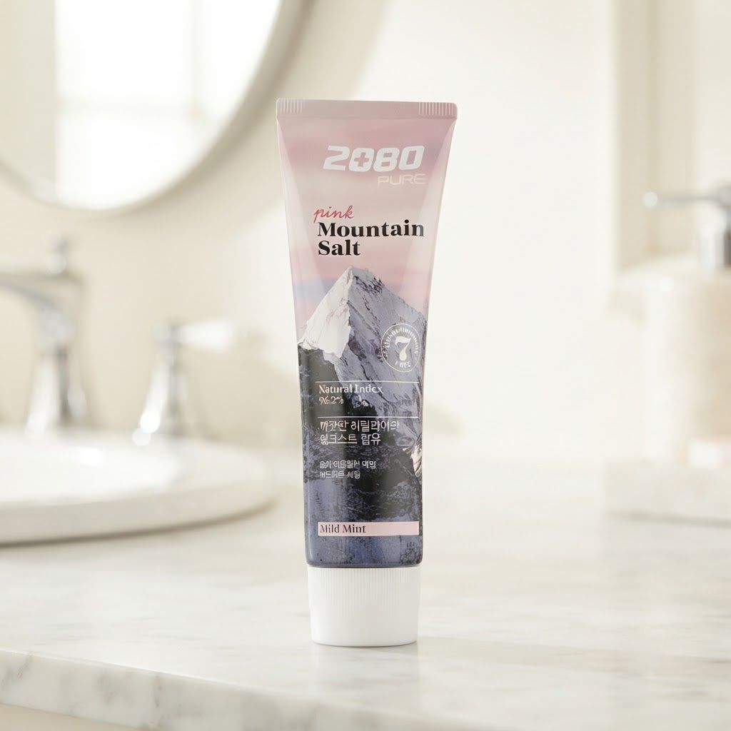 2080 Pink Mountain Salt Toothpaste (Зубна паста із гімалайською сіллю), 120 мл 8801046311486 фото