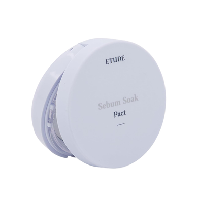 Etude House Sebum Soak Pact (Матуюча компактна пудра для обличчя), 9,5 г 8809820696507 фото