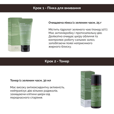 Benton Deep Green Tea Trial Kit (Набір мініатюр), 1 шт 8809566991317 фото