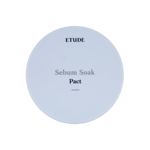 Etude House Sebum Soak Pact (Матуюча компактна пудра для обличчя), 9,5 г 8809820696507 фото