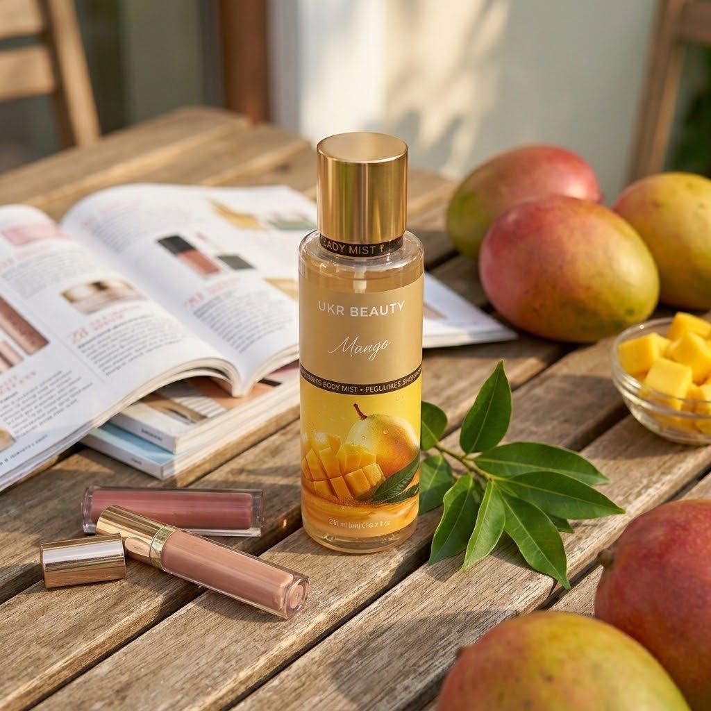 Ukr Beauty Mango Perfumed Body Mist (Парфумований міст для тіла), 250 мл