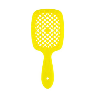 Janeke Superbrush Small Neon Yellow (Гребінець для волосся, жовтий), 1 шт 8006060650089 фото