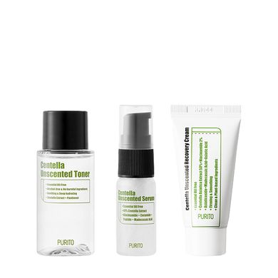 Purito Centella Unscented Mini Kit (Набір мініатюр засобів з центелою), 1 шт 8809563100828 фото