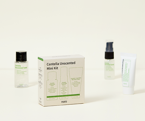 Purito Centella Unscented Mini Kit (Набір мініатюр засобів з центелою), 1 шт 8809563100828 фото