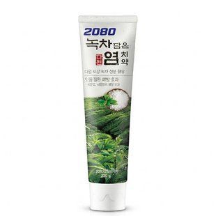 2080 Salted Toothpaste Green Tea (Зубна паста з зеленим чаєм), 120 г 2965700061851 фото