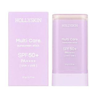 Hollyskin Multi Care Sunscreen Stick SPF 50+ (Сонцезахисний стік для обличчя), 20 г 4823109705906 фото
