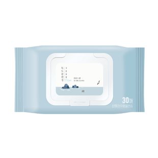 Round Lab 1025 Dokdo Cleansing Tissue (Очищувальні серветки з морською водою), 30 шт 8809738321805 фото