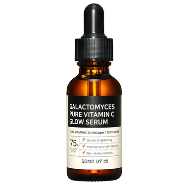 Some By Mi Galactomyces Pure Vitamin C Glow Serum (Сироватка з вітаміном С і галактомісісом), 30 мл 8809647390114 фото