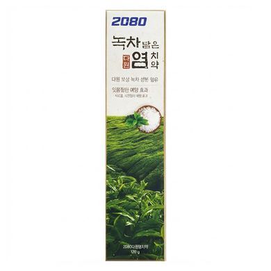 2080 Salted Toothpaste Green Tea (Зубна паста з зеленим чаєм), 120 г 2965700061851 фото