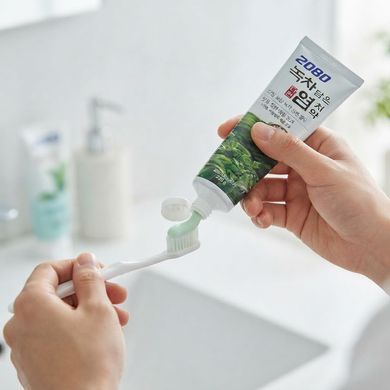 2080 Salted Toothpaste Green Tea (Зубна паста з зеленим чаєм), 120 г 2965700061851 фото