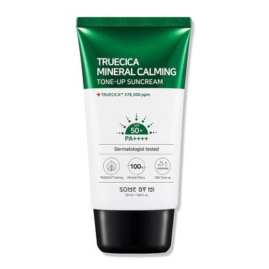 Some By Mi Truecica Mineral 100 Calming Suncream SPF 50 (Сонцезахисний крем), 50 мл 8809647391609 фото