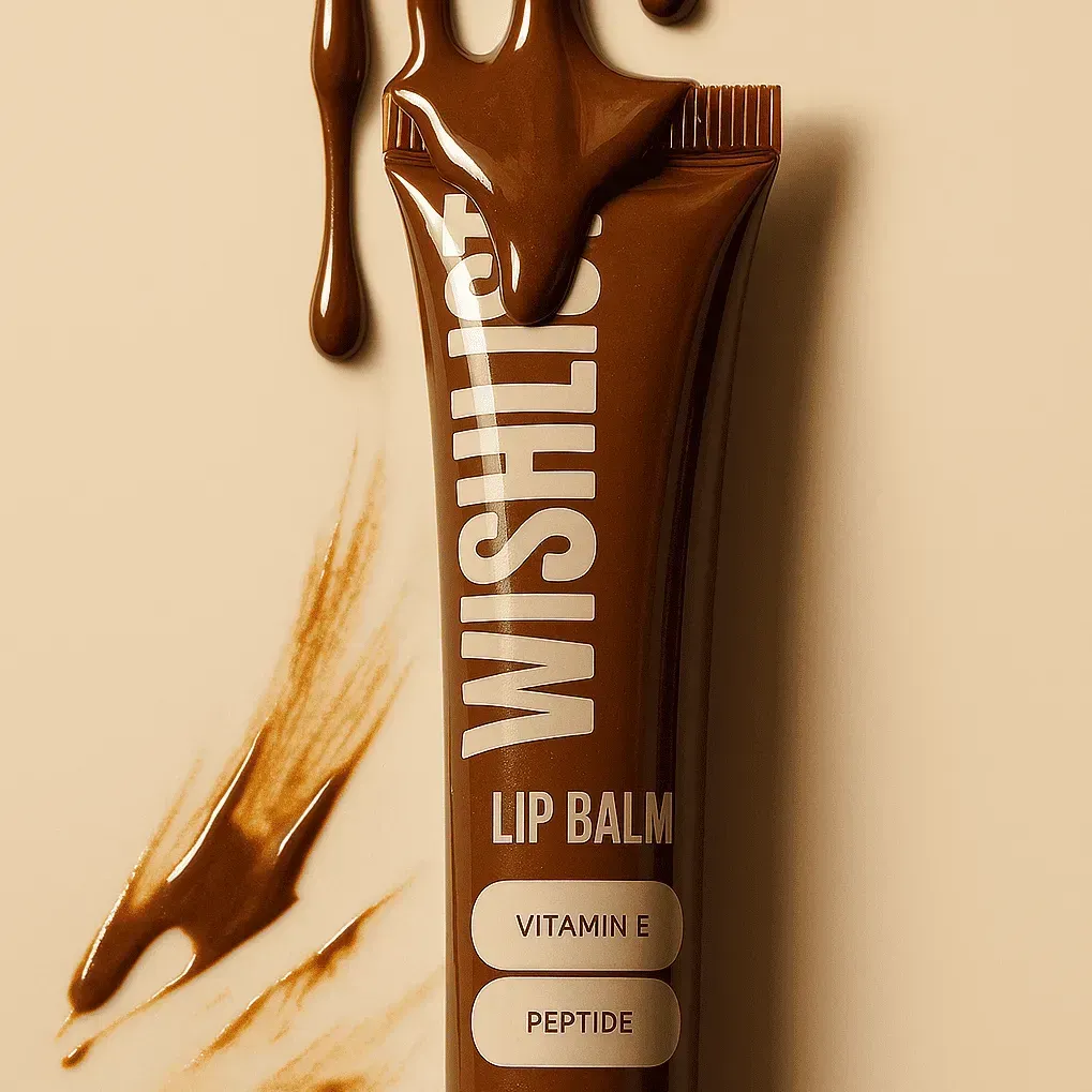 Wishlist Espresso Noir (Бальзам-блиск для губ + іграшка-брелок "Тьотя  хоче дядю ), 10 мл 4823116603134 фото