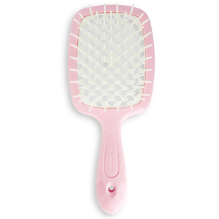 Janeke Superbrush Pink-White (Гребінець для волосся)  8006060607595 фото