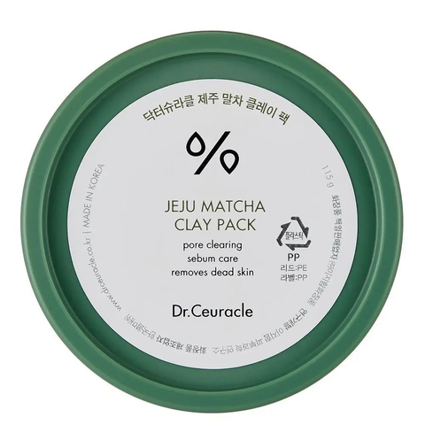 Dr.Ceuracle Jeju Matcha Clay Pack (Очищуюча глиняна маска з чаєм), 115 г 8806133614037 фото