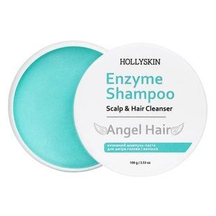 Hollyskin Angel Hair Enzyme Shampoo (Ензимний шампунь-паста для шкіри голови і волосся), 100 г 4823109704817 фото