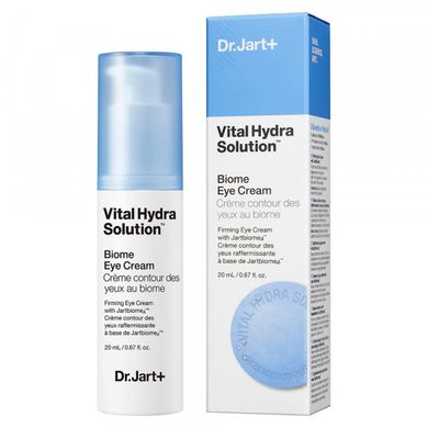 Dr. Jart+ Vital Hydra Solution Biome Eye Cream (Зволожуючий крем для зони навколо очей з пробіотиками), 20 мл 8809642712454 фото