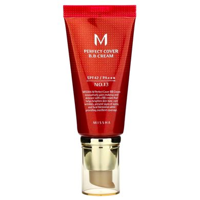 Missha Perfect Cover BB Cream №13 SPF42/PA++ (BB крем з ідеальним покриттям, 13 тон), 50 мл 8809530034330 фото