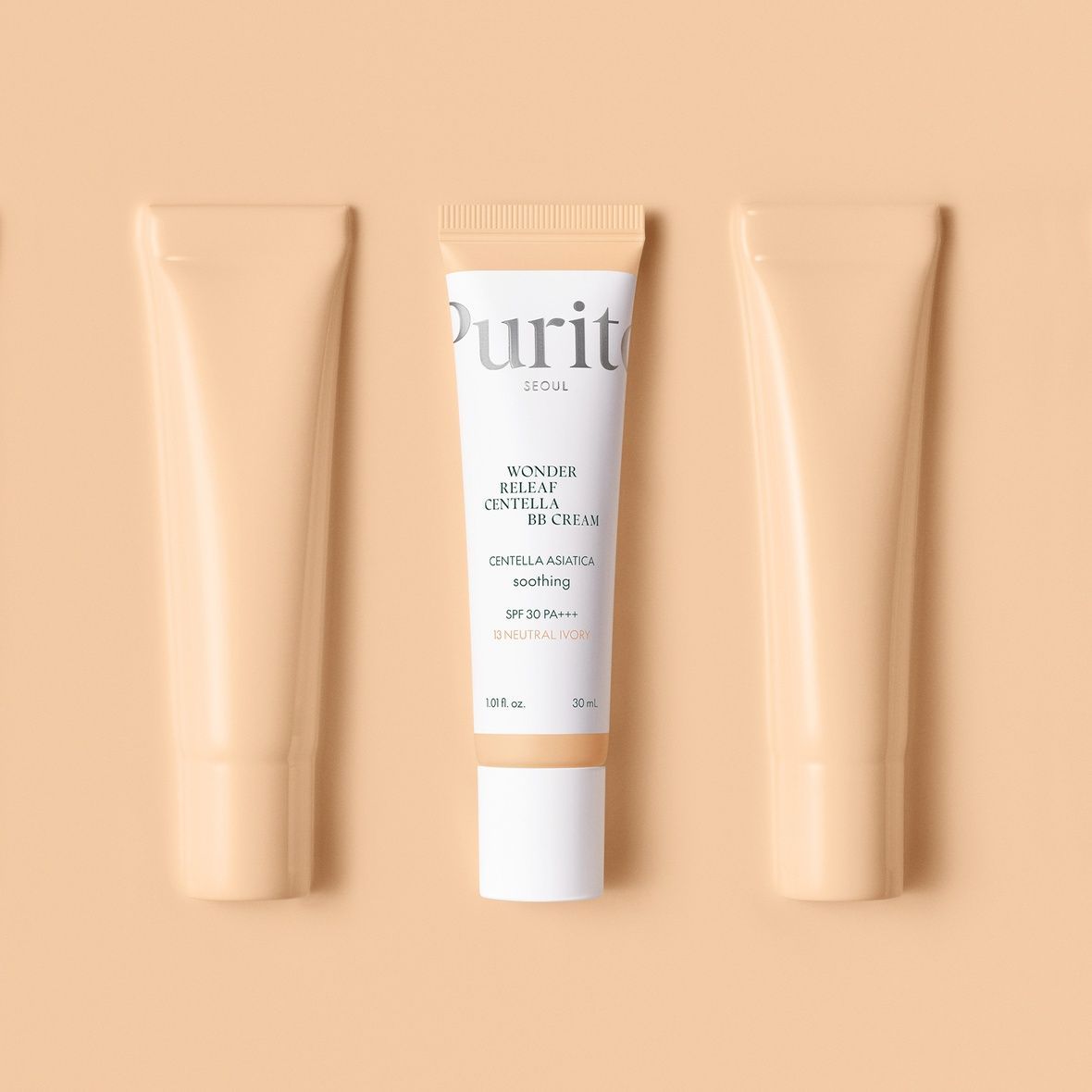 Purito Seoul Wonder Releaf Centella BB Cream №13 Neutral Ivory (BB крем з екстрактом центелли азіатської №13), 30 мл 8809563103676 фото