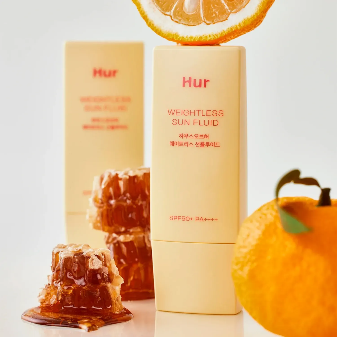 House of Hur Weightless Sun Fluid (Легкий сонцезахисний флюїд для обличчя SPF50+ PA++++), 50 мл 8809864754188 фото
