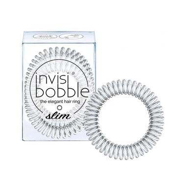 Invisibobble Slim Chrome Sweet Chrome (Резинка-браслет для волосся), Набір 3 шт  4260285377365 фото