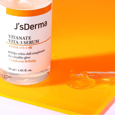 J'sDerma Vitanate VITA-3 Serum (Сироватка з ніацинамідом для вирівнювання тону обличчя), 30 мл 8809099264421 фото