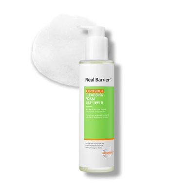 Real Barrier Control-T Cleansing Foam (Очищуюча пінка для жирної шкіри), 190 мл 8809554848531 фото