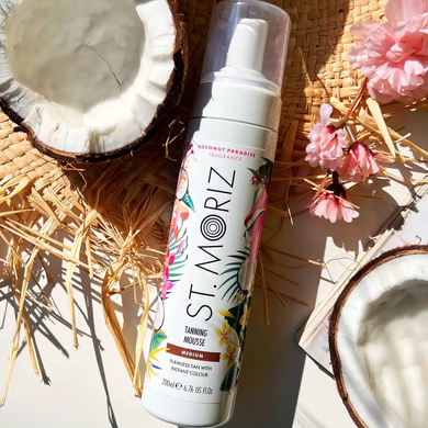 St.Moriz Pro Medium Coconut Paradise (Автобронзат-мус), 200 мл 5060950961559 фото