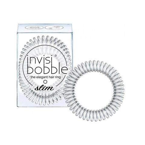 Invisibobble Slim Chrome Sweet Chrome (Резинка-браслет для волосся), Набір 3 шт  4260285377365 фото