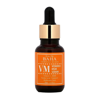 Cos De BAHA Vitamin C MSM Serum (Сироватка з вітаміном С, феруловою кислотою, вітаміном Е й MSM), 30 мл 8809240318508 фото