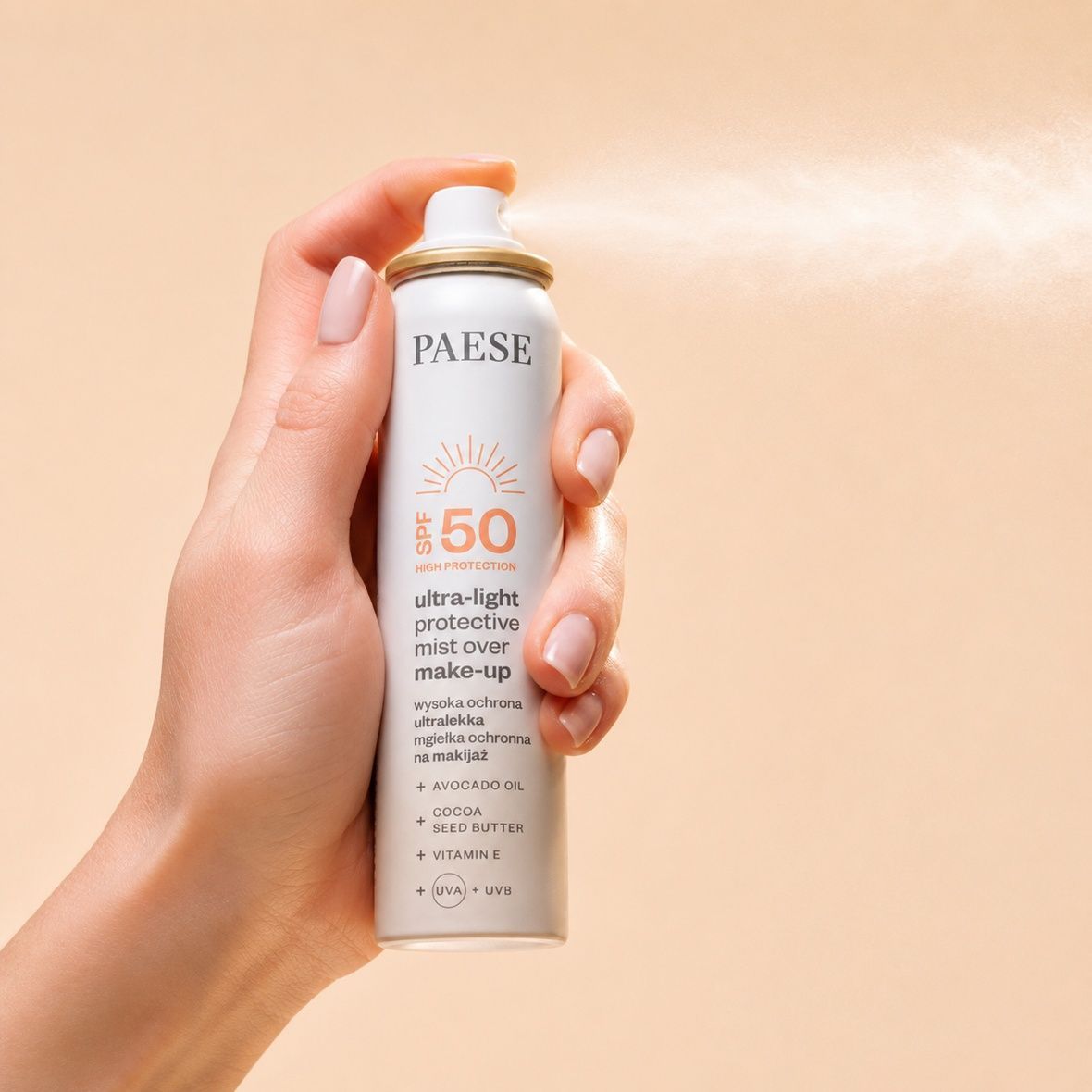 Paese Ultra-Light Protective Mist Over Make-Up (Ультралегкий захисний міст), 75 мл 5902627627941 фото