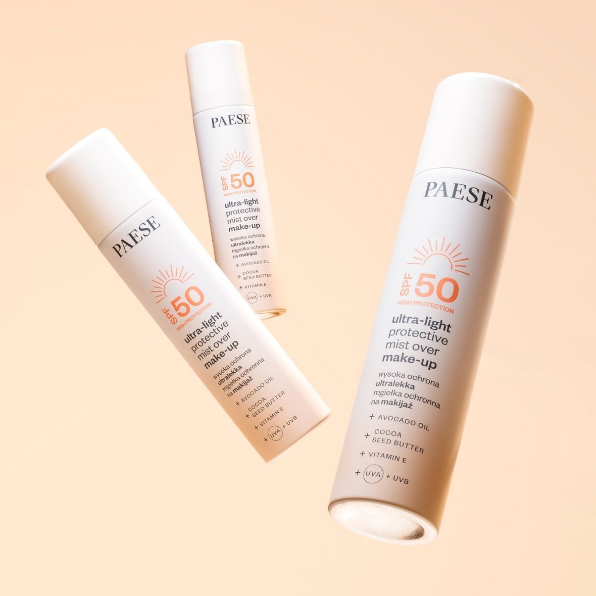 Paese Ultra-Light Protective Mist Over Make-Up (Ультралегкий захисний міст), 75 мл 5902627627941 фото