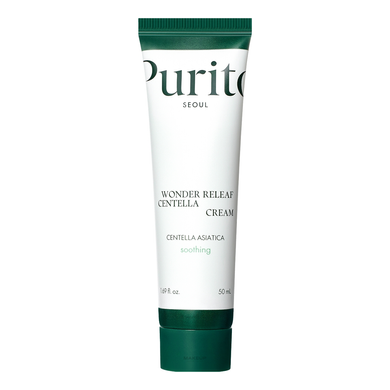 Purito Seoul Wonder Releaf Centella Cream (Заспокійливий крем для обличчя з центелою), 50 мл 8809563100095 фото