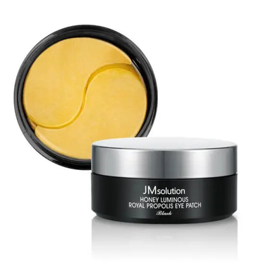 Гідрогелеві патчі з екстрактом прополіса JMsolution (Honey Luminous Royal Propolis Eye Patch Black), 60 шт 8809505542624 фото